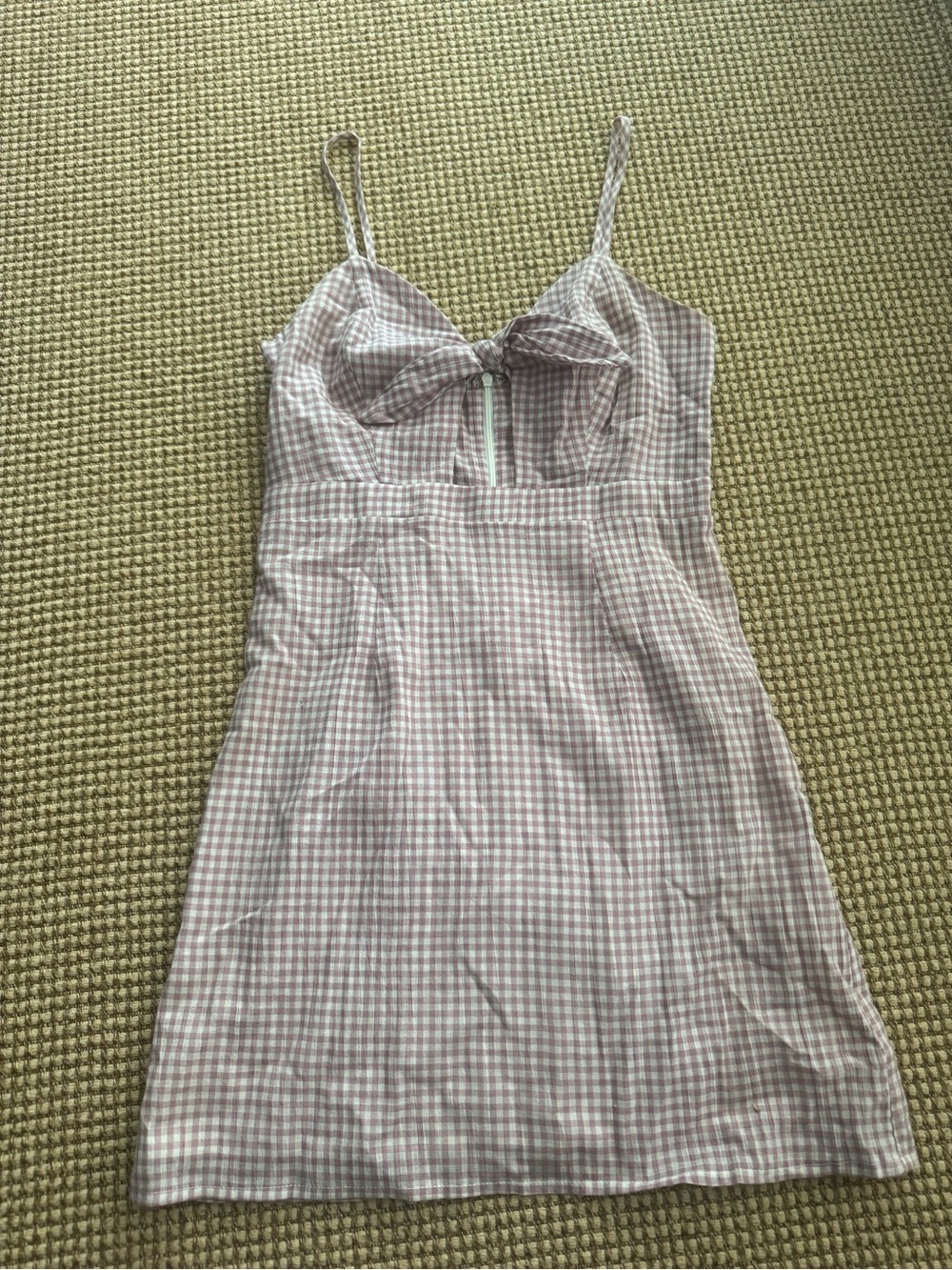 Honey Punch Pink Gingham Mini Dress